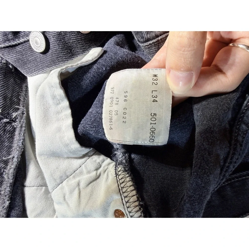 Levi's 501 Men's Jeans Vintage 2000s, Size 32x34